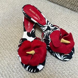 Ramon Tenza flower sandals